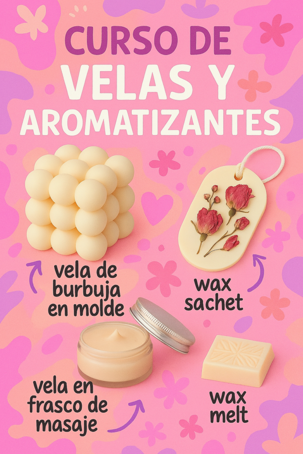 CURSO DE VELAS Y AROMATIZANTES - Imagen 7